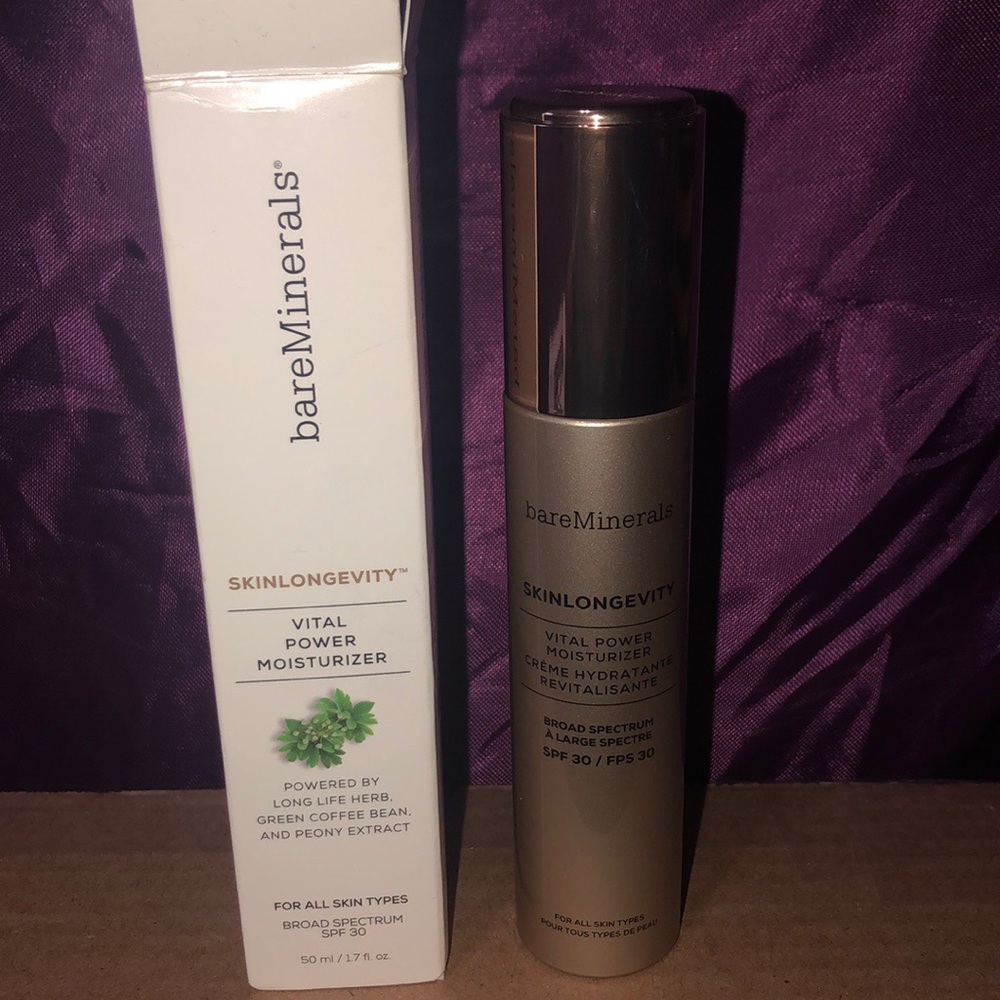 Bare Mineral skin longevity day cream! Brand new!